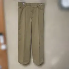 1回着用のみ　Utaoベージュ チノパン ジッパー付き