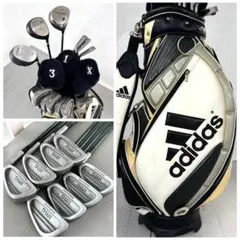 初心者におすすめ　メンズゴルフクラブ　12本　フルセット　adidasのサムネイル