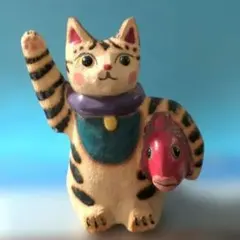 作家もの♡高さ24cm♥招き猫♪招福鯛♪商売繁盛、千客万来♪縁起物