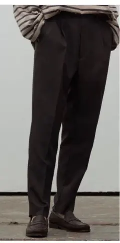 未使用品 WYM LIDNM スラックスSLACKS黒 hare clel