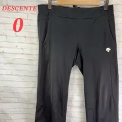 【美品】デサント　ジャージ　パンツ　スポーツ　ロゴマーク　ブラック　LL相当のサムネイル
