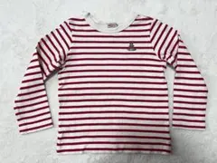 ミキハウス　長袖　カットソー　ボーダー　120