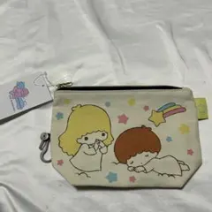 サンリオ リトルツインスターズ　キキララ 50周年アニバーサリーポーチ 新品