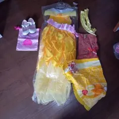 ビビディ・バビディ・ブティックディズニー１４０美女と野獣ベルドレスセット