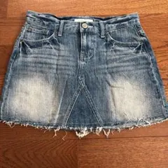 デニムミニスカートマウジー デニムスカート