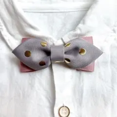 【匿名配送】ベビーキッズ用　フォーマル　蝶ネクタイ　ハンドメイド