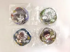 【鬼滅の刃】伊黒小芭内・不死川実弥・宇髄天元・悲鳴嶼行冥　缶バッジ4点セット