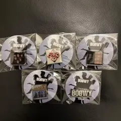 BOOWY ピンズカプセルセット 氷室京介 布袋寅泰 - メルカリ