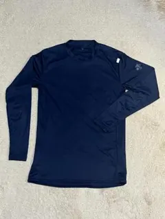 デサント 野球 アンダーシャツ 長袖 ハイネック ネイビー 150