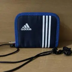 【値下げ可能】アディダス サイフ ネイビー