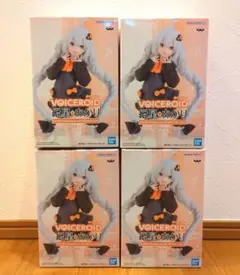 VOICEROID 紲星あかり フィギュア ルームウェアver.4体セット