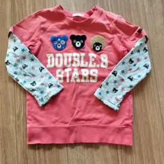 ダブルビー　長袖トレーナー　120cm