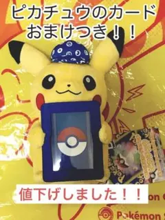 ポケカくじ B賞 ピカチュウぬいぐるみ おまけつき！
