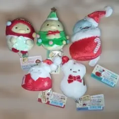 すみっコぐらし てのりぬいぐるみ ストロベリークリスマス 6種セット