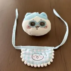 ちいかわベビー　ハチワレ　お顔バッジ　よだれかけ