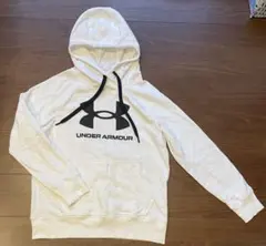 UNDER ARMOUR ホワイト パーカー LG