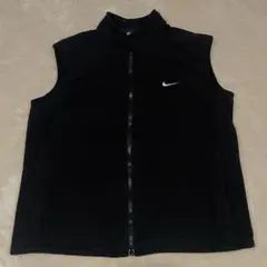 【早い者勝ち】NIKE ゴルフ ジャケット ベスト ブラック フリース 黒