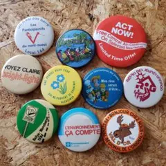 2025年最新】缶バッジ ヴィンテージ セットの人気アイテム