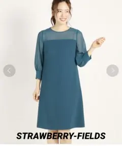 STRAWBERRY-FIELDS ストロベリーフィールズ　シアーワンピースのサムネイル