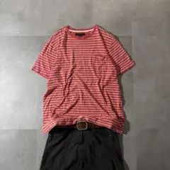 archive striped crew neck s/s tee y2kのサムネイル