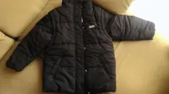 X-girl ブラックダウンコード　130cm②