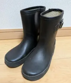 Hawkins Sportブラック長靴 20センチ　バックル付き