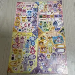 プリキュア ステッカーシート 4枚セット