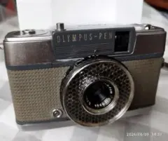 新同品　オリンパス PEN EE3 　説明書・本革ケース・元箱・専用ストロボ付き 新同品 オリンパス PEN EE3 説明書・本革ケース・元箱・専用ストロボ