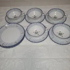 ノリタケ オランジュリー ティーカップ&ソーサー とプレート