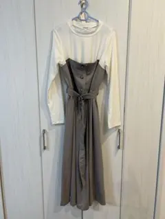 最終値下げ ほぼ未使用 マタニティ ワンピース アカチャンホンポ