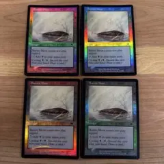 MTG 炎の稲妻 Foil 4枚セット 英語 オデッセイ - メルカリ