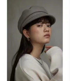 AZUL by moussy ウールライクキャスケット