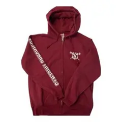 VCトライデンツのパーカー。男女兼用Lサイズ 裏起毛あり エンジ色