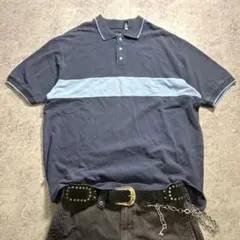 00s【OLD GAP】Polo-shirt/Y2K/c-boy/swag 横縞のサムネイル