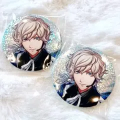 雪虎レオン ホログラム 缶バッジ half Anniversary ビバレン - メルカリ