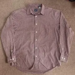 90s OLD GAP チェックシャツ BDシャツ