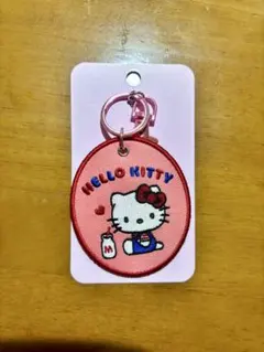 サンリオ キャラクター大賞 刺繍ワッペンキーホルダー ハローキティー