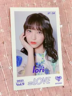 ＝LOVE ミニフォトカード Vol.9 野口衣織 レア 猫衣装 野口衣織 レア 猫衣装 ミニフォト vol.9 LOVE イコラブ ミニ