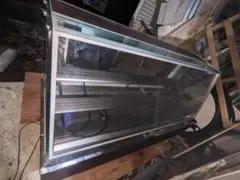 5799【程度良好】2019年製 中野冷機☆平型オープン冷蔵ショーケース