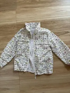 花柄フード付きジャケット 120cm