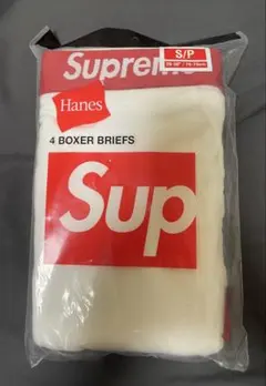 Supreme Hanes Boxer Briefs White S 1枚のサムネイル