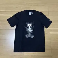 【adidas×Disneyコラボ】　ミッキーTシャツ black S