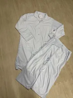 マタニティパジャマ　水色　M-L