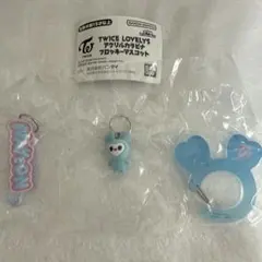 TWICE LOVELYS アクリルカラビナフロッキーマスコットナブリーナヨン