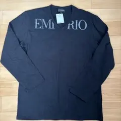 【新品未使用(タグ付き)】EMPORIO ARMANI ロングTシャツ/XXL