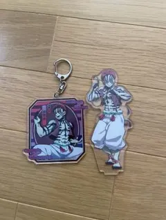 鬼滅の刃 猗窩座 アクリルキーホルダー