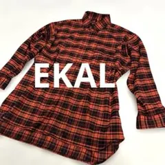 ✨希少 EKAL ジャーニープットオンチェックシャツ 秋 冬 アーバンリサーチ