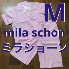 【新品】mila schon ミラショーン半袖ハーフパンツパジャマメンズ　M