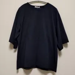 新品タグ付き　スタディオクリップ接触冷感ワイドスリーブTシャツ ブラックのサムネイル