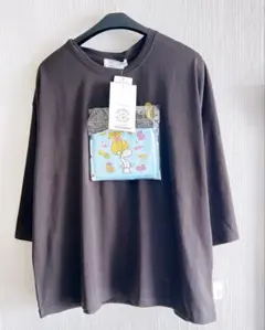 新品☆SEASON REASON×水森亜土♡七分袖Tシャツ＆エコバッグ2点セット